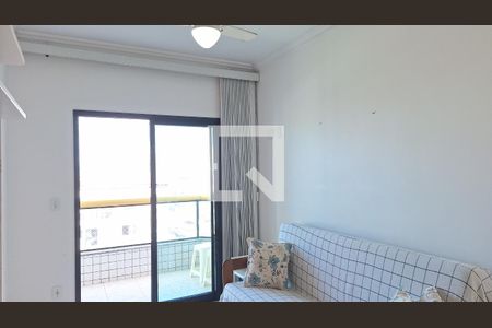 Sala de apartamento para alugar com 1 quarto, 66m² em Caiçara, Praia Grande