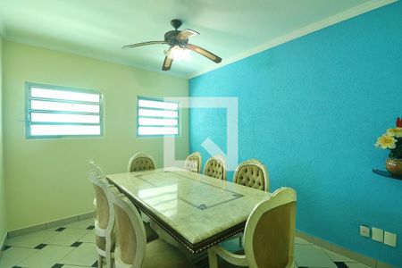Sala de Jantar de casa à venda com 4 quartos, 251m² em Vila Curuca, Santo André