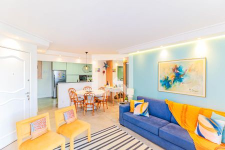 Sala de apartamento à venda com 3 quartos, 102m² em Santo Amaro, São Paulo