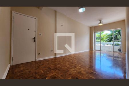 Sala de apartamento para alugar com 4 quartos, 140m² em Gonzaga, Santos