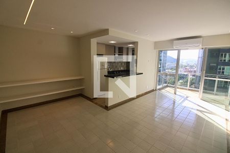 Sala de apartamento para alugar com 1 quarto, 62m² em Barra da Tijuca, Rio de Janeiro