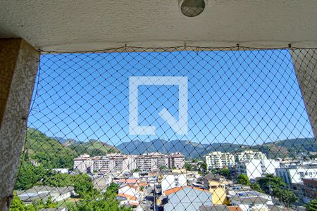 Varanda vista de apartamento para alugar com 2 quartos, 52m² em Taquara, Rio de Janeiro
