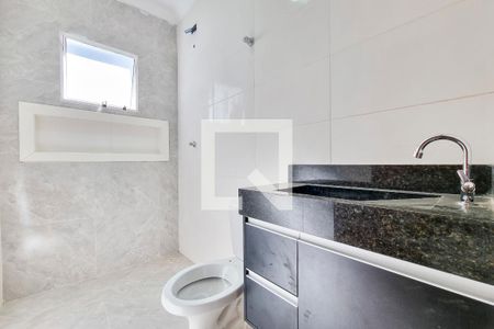 Banheiro da Suíte de casa de condomínio para alugar com 3 quartos, 358m² em Parque Santos Dumont , São José dos Campos