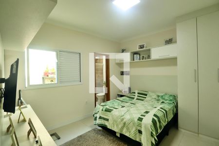 Suíte - Quarto 2 de apartamento à venda com 2 quartos, 87m² em Vila Metalurgica, Santo André