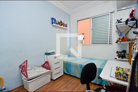 Quarto 1  de apartamento à venda com 3 quartos, 74m² em Santa Cruz, Belo Horizonte