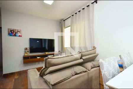 Sala de apartamento à venda com 3 quartos, 74m² em Santa Cruz, Belo Horizonte