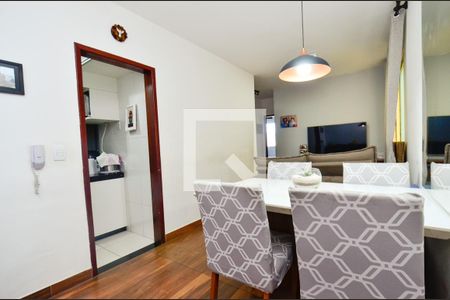 Sala de apartamento à venda com 3 quartos, 74m² em Santa Cruz, Belo Horizonte