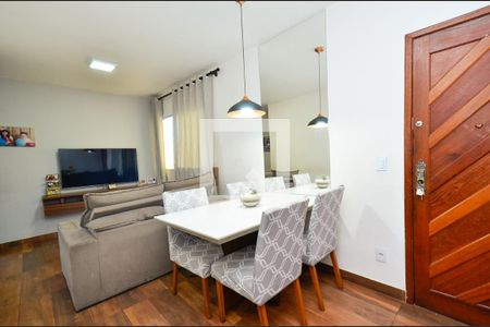 Sala de apartamento à venda com 3 quartos, 74m² em Santa Cruz, Belo Horizonte