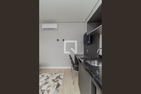 Cozinha de apartamento à venda com 1 quarto, 22m² em Centro Histórico, Porto Alegre