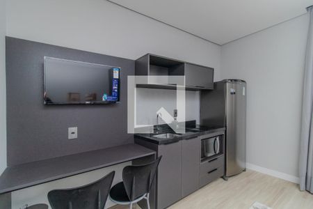 Cozinha de apartamento à venda com 1 quarto, 22m² em Centro Histórico, Porto Alegre