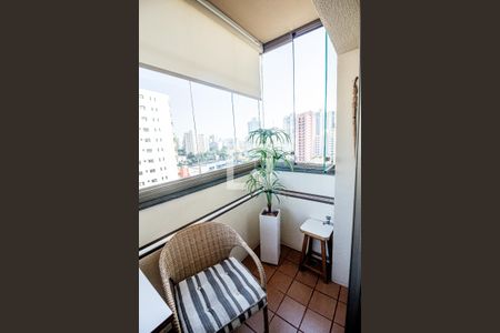 Varanda da Sala de apartamento para alugar com 3 quartos, 163m² em Centro, Santo André