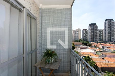 Varanda da Sala de apartamento à venda com 3 quartos, 86m² em Tatuapé, São Paulo