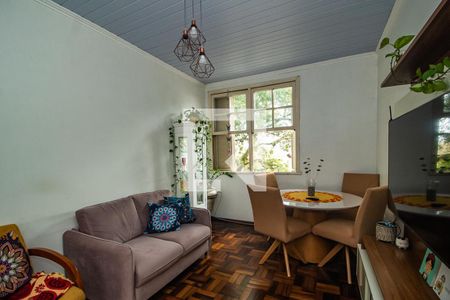 Sala de apartamento à venda com 2 quartos, 56m² em Vila São José, Porto Alegre