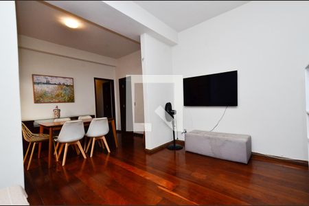 Sala de apartamento à venda com 3 quartos, 90m² em Cidade Nova, Belo Horizonte