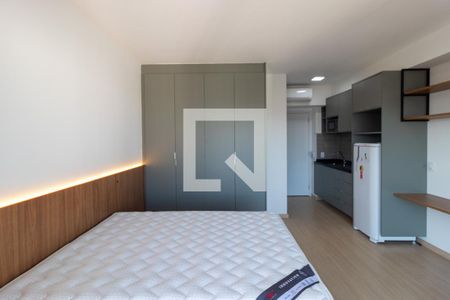 Sala/quarto de apartamento à venda com 1 quarto, 27m² em Santo Amaro, São Paulo