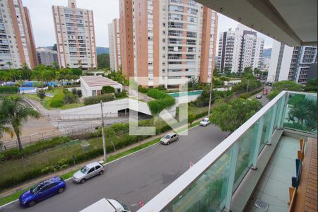 Varanda - Vista de apartamento à venda com 3 quartos, 114m² em Jardim do Salso, Porto Alegre