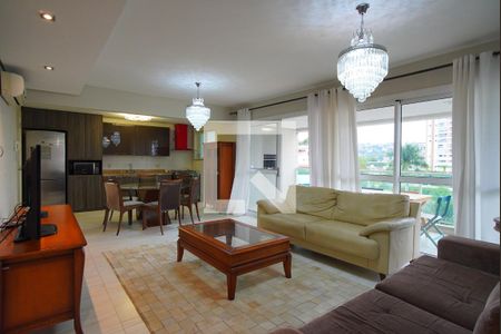 Sala de apartamento à venda com 3 quartos, 114m² em Jardim do Salso, Porto Alegre