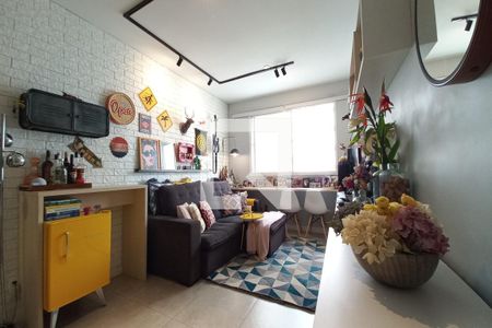 Sala de apartamento à venda com 1 quarto, 40m² em Cambui, Campinas