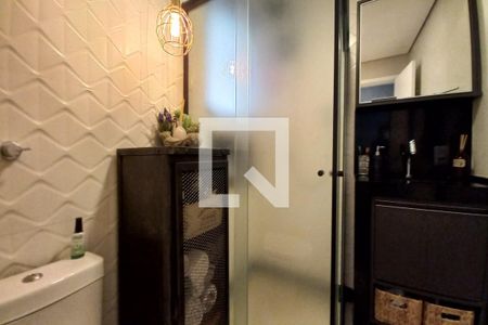 Banheiro de apartamento à venda com 1 quarto, 40m² em Cambui, Campinas