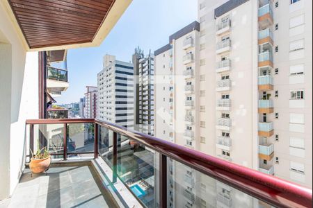 Varanda da Sala de apartamento à venda com 3 quartos, 143m² em Centro, Santo André