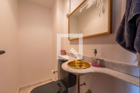 Lavabo de apartamento à venda com 3 quartos, 143m² em Centro, Santo André