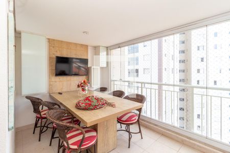 Varanda Gourmet de apartamento para alugar com 3 quartos, 107m² em Chácara Califórnia, São Paulo