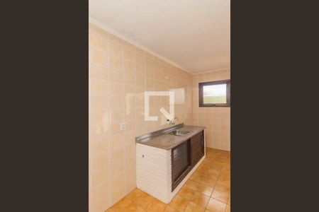 Cozinha  de apartamento para alugar com 1 quarto, 34m² em Centro, São Leopoldo