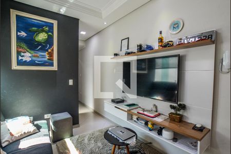 Sala de apartamento para alugar com 2 quartos, 74m² em Parque Erasmo Assunção, Santo André