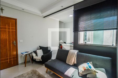 Sala de apartamento à venda com 2 quartos, 74m² em Parque Erasmo Assunção, Santo André