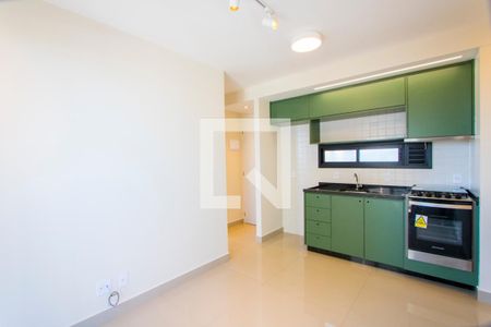 Sala/Cozinha de apartamento para alugar com 2 quartos, 40m² em Vila Valparaíso, Santo André