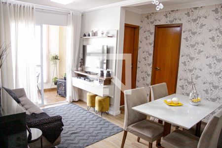 Sala de apartamento à venda com 3 quartos, 123m² em Parque Continental I, Guarulhos