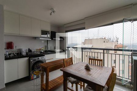 Varanda Gourmet de kitnet/studio à venda com 1 quarto, 39m² em Vila Camargos, Guarulhos