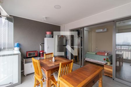 Varanda Gourmet de kitnet/studio à venda com 1 quarto, 39m² em Vila Camargos, Guarulhos