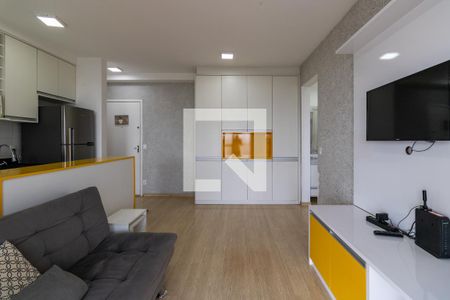 Sala  de apartamento para alugar com 1 quarto, 44m² em Fazenda Morumbi, São Paulo
