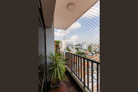 Varanda da Sala de apartamento à venda com 4 quartos, 126m² em Santa Terezinha, Santo André