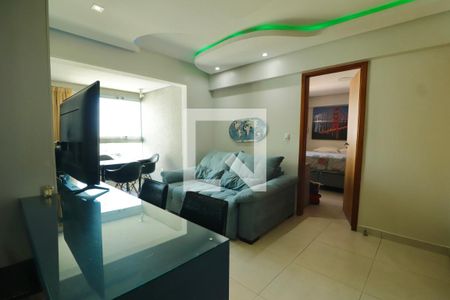Sala de apartamento para alugar com 1 quarto, 48m² em Setor Marista, Goiânia
