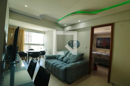 Sala de apartamento para alugar com 1 quarto, 48m² em Setor Marista, Goiânia