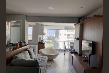 Sala de apartamento à venda com 2 quartos, 79m² em Vila Anastácio, São Paulo