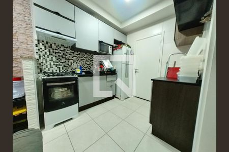 Cozinha de apartamento à venda com 1 quarto, 46m² em Vila Palmeiras, São Paulo