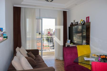 Sala de apartamento à venda com 2 quartos, 68m² em Barcelona, São Caetano do Sul