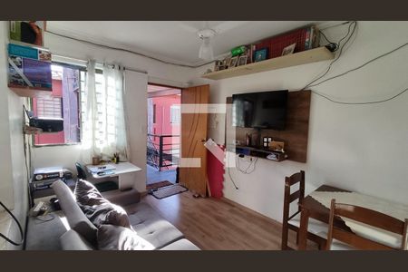 Sala de apartamento à venda com 2 quartos, 48m² em Morada das Vinhas, Jundiaí