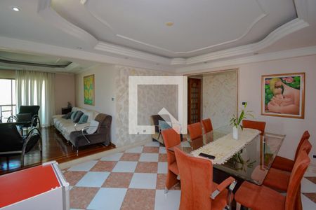 Sala de Jantar de apartamento à venda com 3 quartos, 132m² em Baeta Neves, São Bernardo do Campo