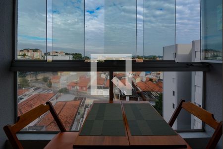 Sacada Sala de apartamento à venda com 3 quartos, 58m² em Bairro dos Casa, São Bernardo do Campo