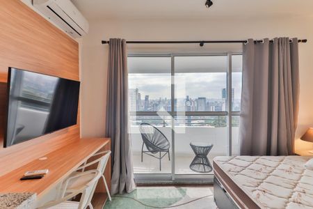 Studio - Quarto e Cozinha de apartamento para alugar com 1 quarto, 28m² em Butantã, São Paulo