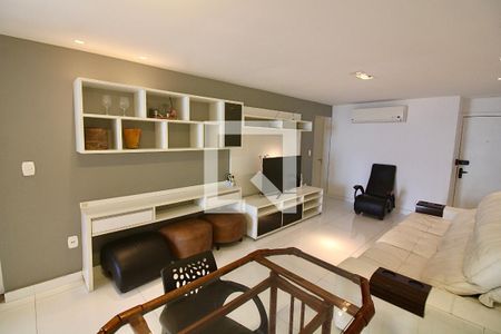 Sala de apartamento à venda com 3 quartos, 216m² em Barra da Tijuca, Rio de Janeiro