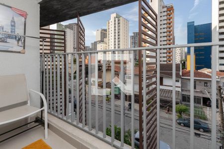 Varanda de kitnet/studio para alugar com 1 quarto, 20m² em Jardim das Acacias, São Paulo