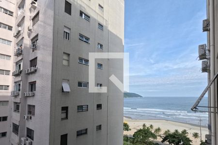 Quarto 1 - Vista de apartamento para alugar com 3 quartos, 110m² em Gonzaga, Santos