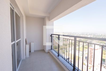 Varanda da Sala de apartamento para alugar com 2 quartos, 69m² em Esplanada Independência, Taubaté