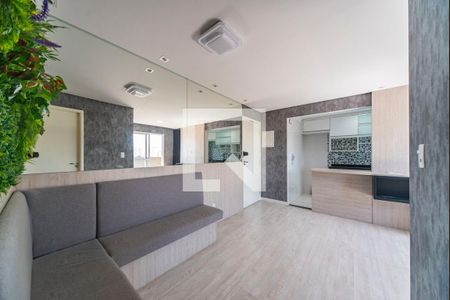 Sala de apartamento à venda com 2 quartos, 50m² em Vila Floresta, Santo André