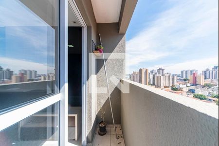Varanda da Sala de apartamento à venda com 2 quartos, 50m² em Vila Floresta, Santo André